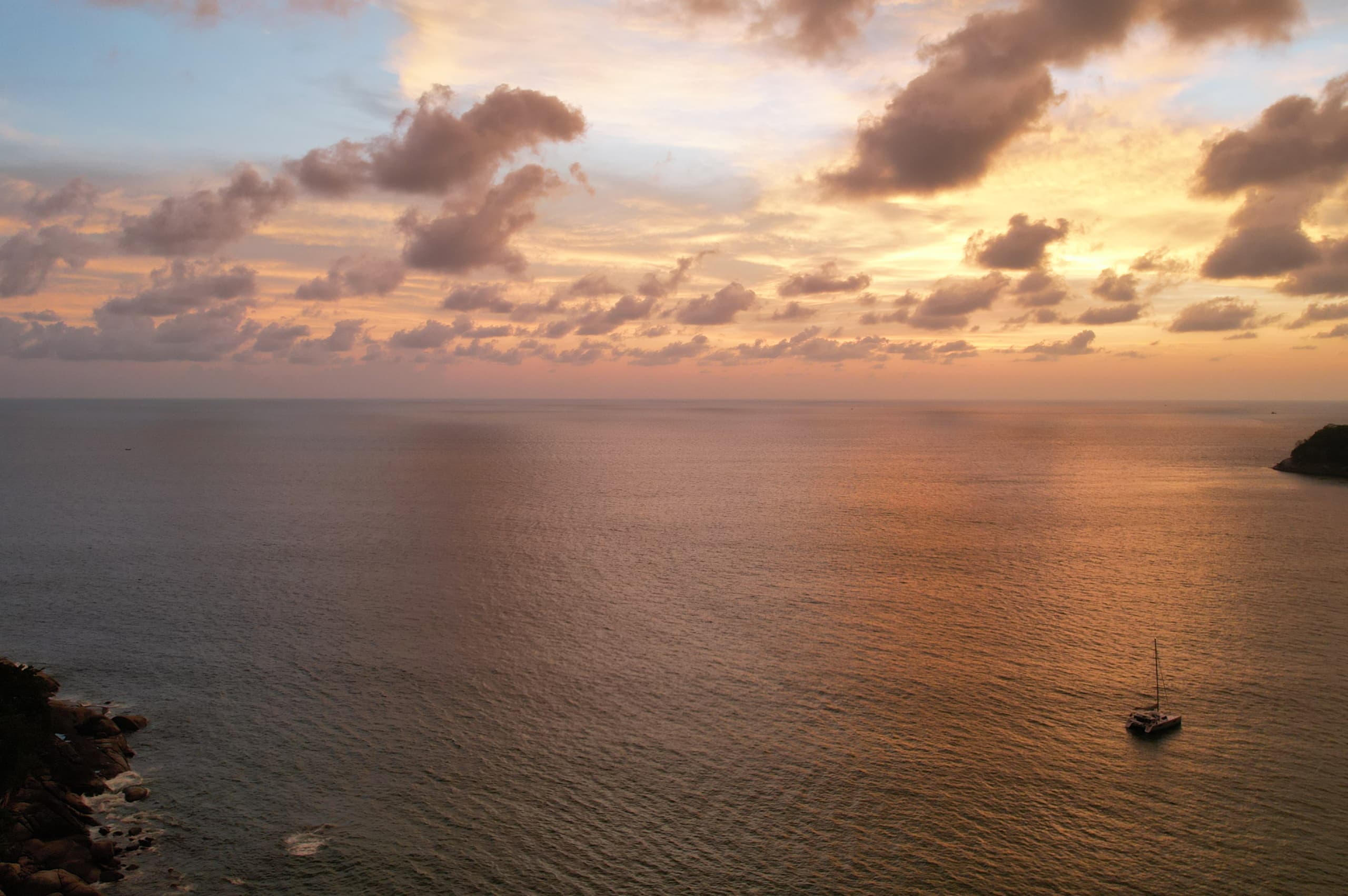 Sailing boats on the water