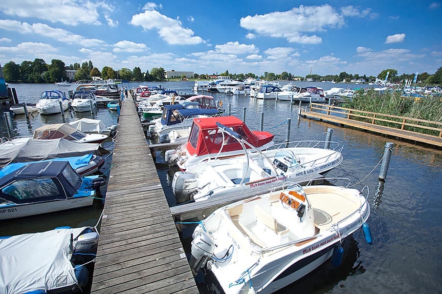 Marina Wendenschloß-Bootsliegeplätze