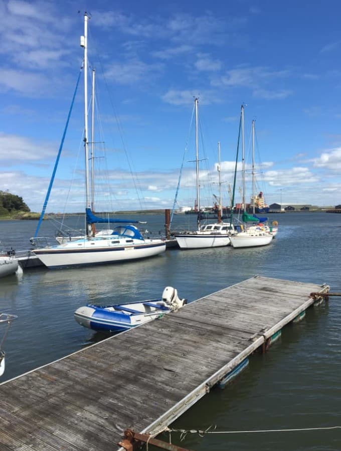 Foynes Yacht Club Pontoon