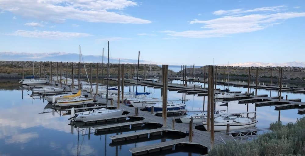 Great Salt Lake State Park marina