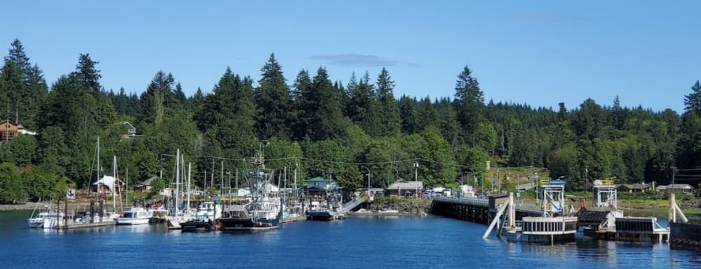 Quathiaski Cove harbour