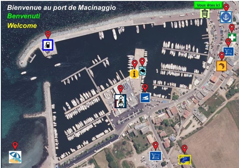 Port de plaisance de Macinaggio