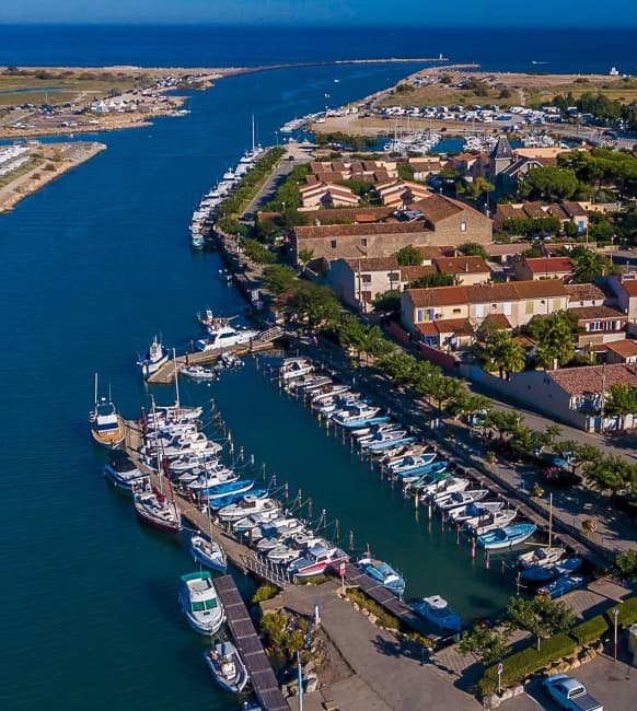 Port de plaisance Cabannes de fleury (port of Occitanie)