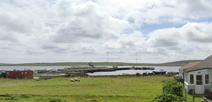 Baltasound Pier and Marina