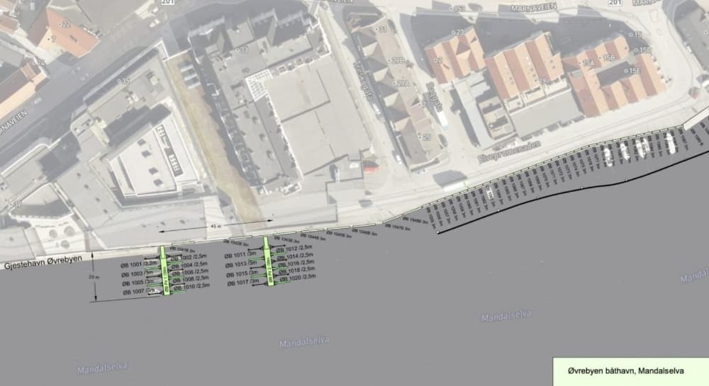 Øvrebyen boat harbor